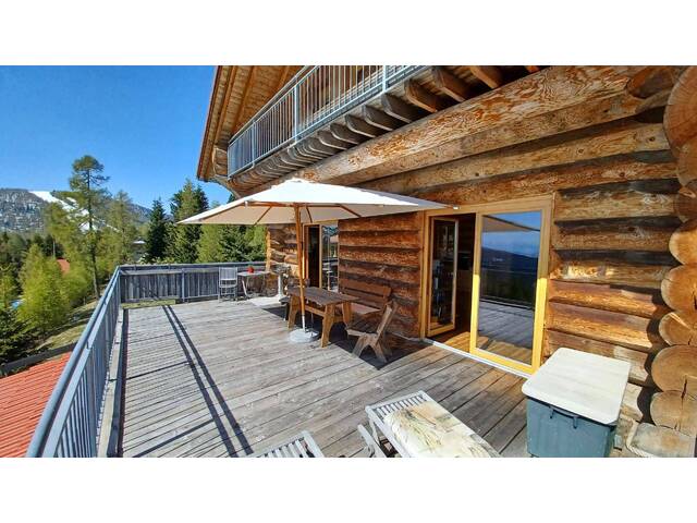 Immobilie in Hochrindl - Hochrindl Blockhaus in Bestlage mit Traumblick incl. Ferienwohnung - Bild 3