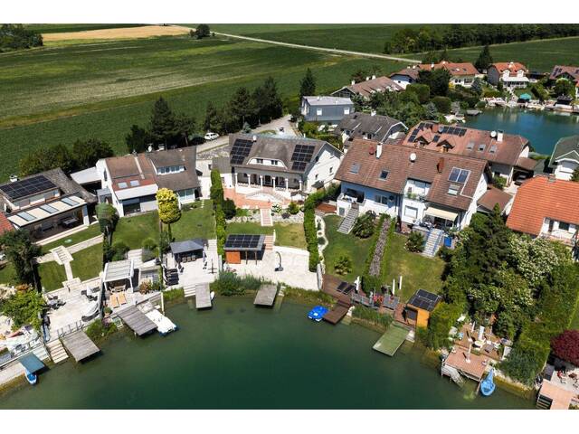 Immobilie in Trautmannsdorf an der Leitha - Ein Hauch von Dolce Vita – Großzügiges Einfamilienhaus mit Privatseezugang - Bild 3