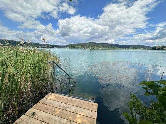 Immobilie in Maria Wörth - Thronend über dem Wörthersee - Panoramavilla mit Badestrand - Bild 3