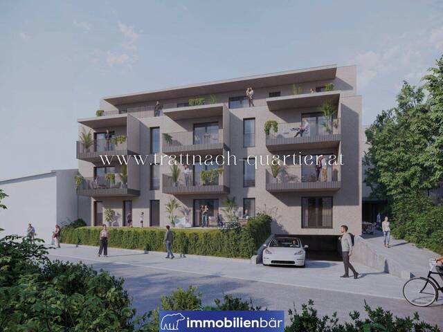 Immobilie in Grieskirchen - Trattnach.Quartier - großzügige 4 Zimmerwohnung mit Südwest Balkon - Top 9 - Bild 4