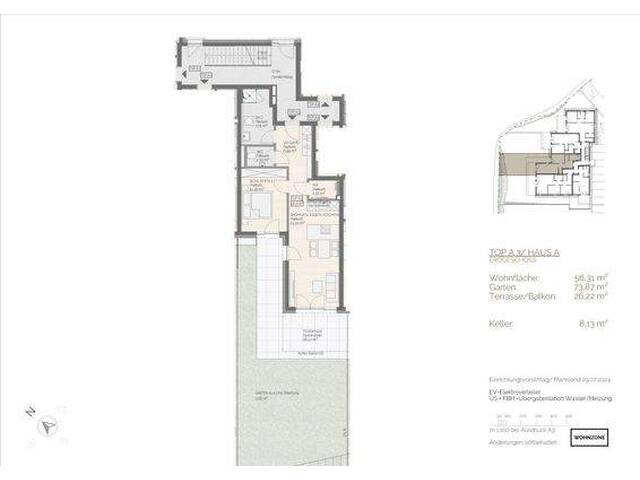 Immobilie in Perwang am Grabensee - BAUSTART ERFOLGT!!! Am Grabensee | 2-Zimmer-Wohnung mit Garten - Bild 4
