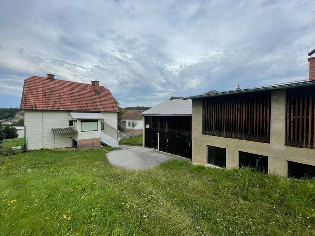 Immobilie in Bad Tatzmannsdorf - Großzügiges Wohnhaus mit zwei Einheiten, Garten & Baugrundstück im Kurort Bad Tatzmannsdorf - Bild 1