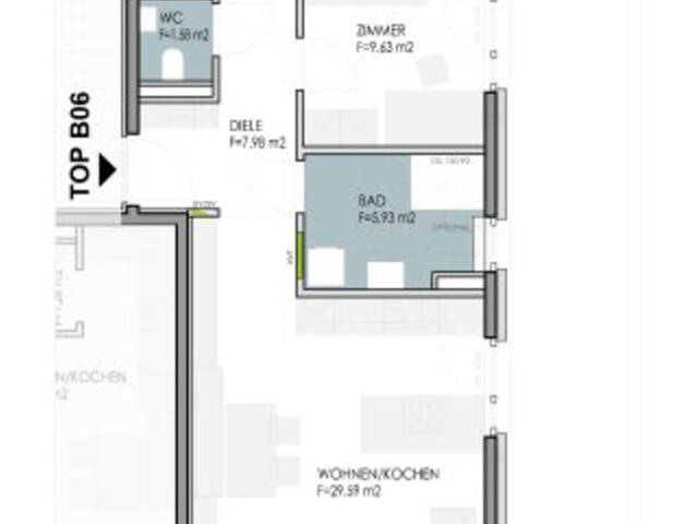 Immobilie in Baumkirchen - 3-Zimmer-Wohnung im 1.OG, Baumkirchen - Bild 1