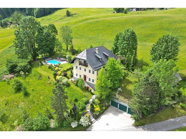 Immobilie in Bad Dürrnberg - Logenplatz neben dem Skilift! Repräsentatives Forsthaus in unverbaubarer Panoramalage am Dürrnberg! - Bild 1