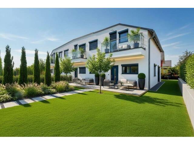 Immobilie in Gänserndorf - Modernes Reihen-Eckhaus mit Garten // Terrassen // Stellplätze - Wohnen in Gänserndorf - Bild 0