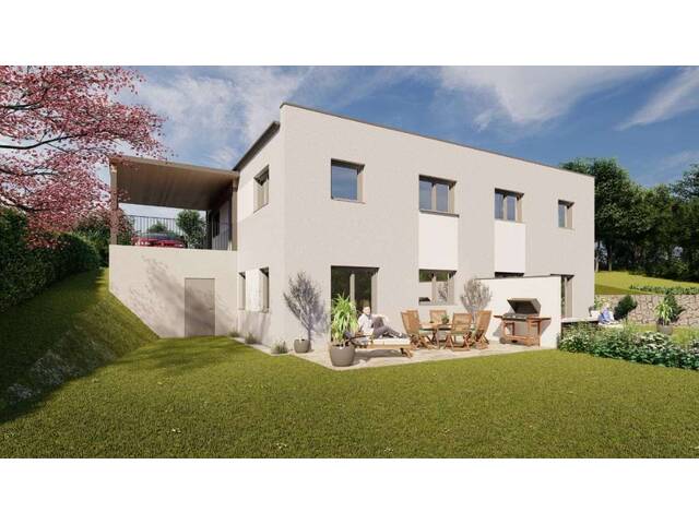 Immobilie in Weinberg - DOPPELHAUSHÄLFTE BEI SCHLOSS WEINBERG TRAUMHAFTER AUSBLICK - Bild 0