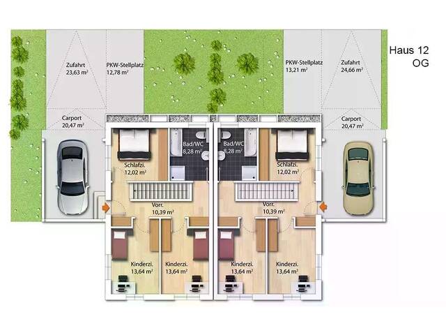 Immobilie in Weinberg - DOPPELHAUSHÄLFTE BEI SCHLOSS WEINBERG TRAUMHAFTER AUSBLICK - Bild 1