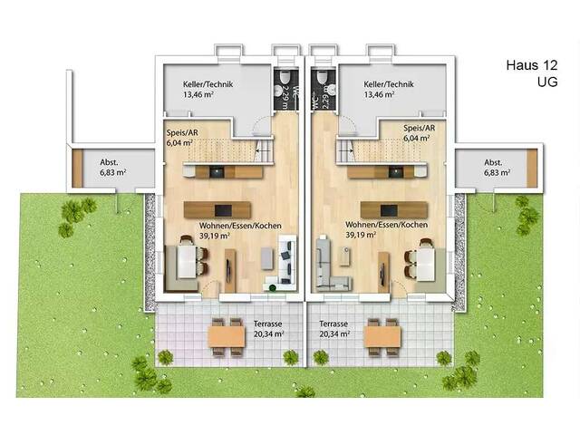 Immobilie in Weinberg - DOPPELHAUSHÄLFTE BEI SCHLOSS WEINBERG TRAUMHAFTER AUSBLICK - Bild 2