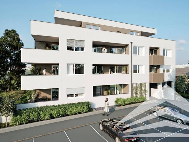 Immobilie in Perg - **Gartenstraße Perg** 3-Zimmer Neubauwohnung mit Balkon in Bestlage - TOP 3 - Bild 0