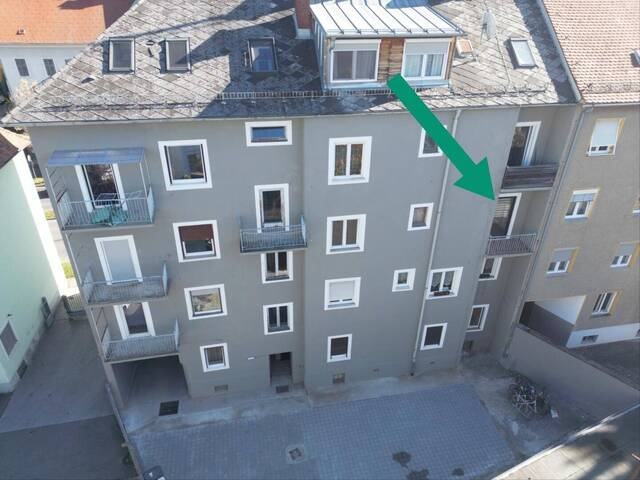 Immobilie in Graz - ++Provisionsfrei++ Vermietete Anlegerwohnung -> Graz/Lend, 3 extra Zimmer + extra Küche mit Balkon, Garage optional - Bild 0