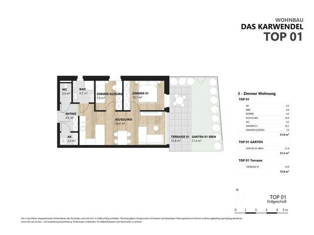 Immobilie in Scharnitz - Das Karwendel - Moderne Architektur, alpine Lebensqualität - Bild 3