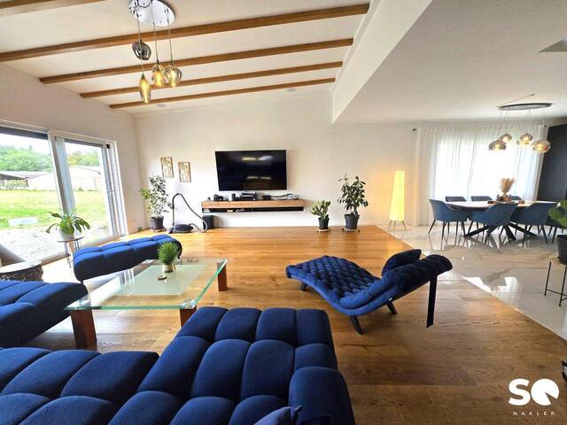 Immobilie in Mattersburg - #SQ - MATTERSBURG: NEU ERBAUTES TRAUMHAUS IN GRÜNRUHELAGE - Bild 3