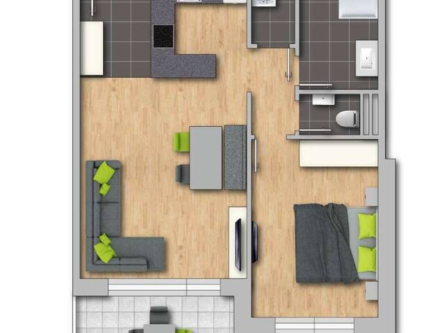 Immobilie in St. Jakob in Haus - Exklusiver Neubau-Erstbezug: Gemütliche 2-Zimmer-Wohnung mit Terrasse in St. Jakob in Haus - Bild 2