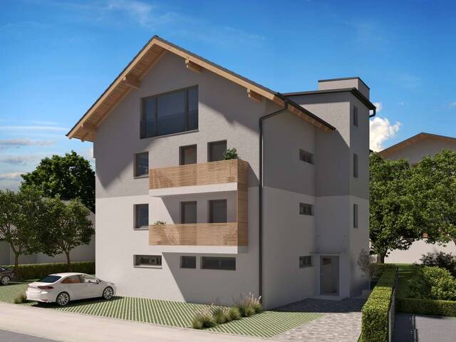 Immobilie in Großgmain - GROSSGMAIN | NEUBAUPROJEKT MIT 5 EINHEITEN| 3-Zimmer-Wohn ung mit 2 Balkonen_Top 4 - Bild 0