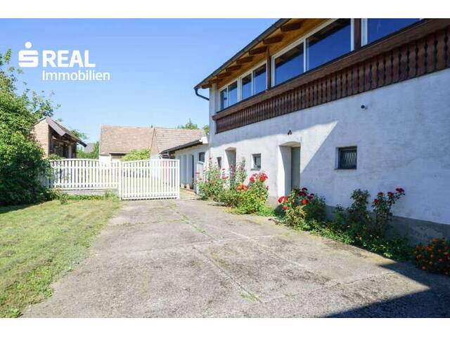 Immobilie in Siegendorf - Ehem. Bauernhof mit Schankbetrieb - 100m² plus Partyraum 60m², 100m² Keller und Schuppen, Garten uneinsehbar! - Bild 1