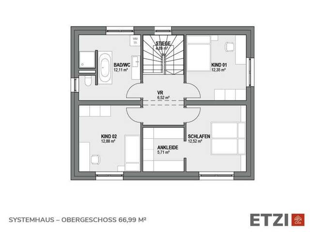 Immobilie in Laakirchen - AKTION HAITZING - NEUE TRAUMHÄUSER aus Ziegel mitten im ENERGYPARK HAITZING - Bild 3