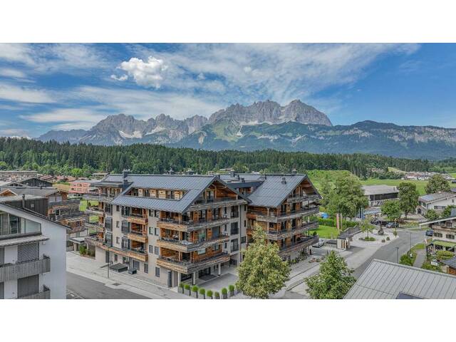 Immobilie in Oberndorf in Tirol - Exklusive Wohnung mit traumhaftem Ausblick in Toplage - Bild 0