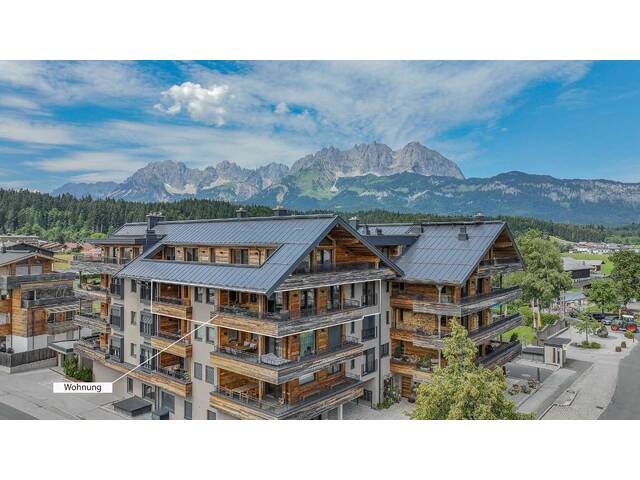Immobilie in Oberndorf in Tirol - Exklusive Wohnung mit traumhaftem Ausblick in Toplage - Bild 1