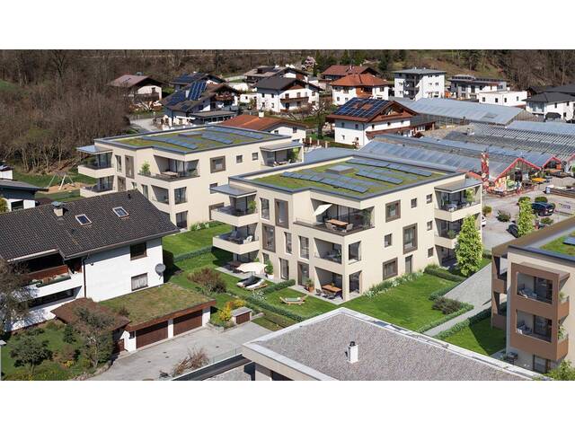 Immobilie in Vomp - Neubauprojekt in Vomp - Top B2 - 3-Zimmer-Wohnung im Erdgeschoss - Modernes Wohnen an der Leiten - Bild 0
