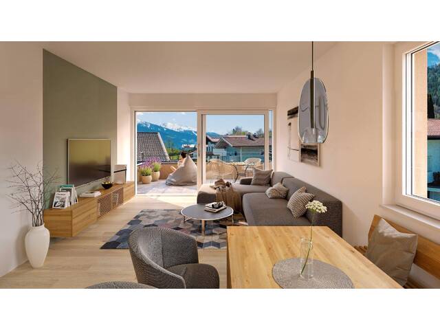 Immobilie in Vomp - Neubauprojekt in Vomp - Top B2 - 3-Zimmer-Wohnung im Erdgeschoss - Modernes Wohnen an der Leiten - Bild 4