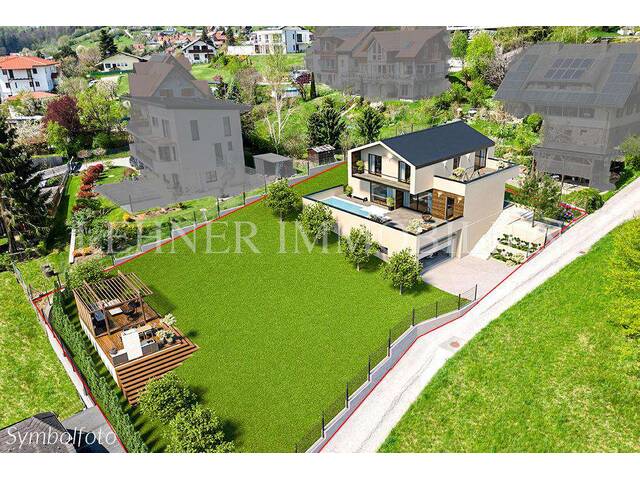 Immobilie in Seiersberg - * EXKLUSIVE NEUBAUVILLA IN ERHÖHTER LAGE VON GEDERSBERG - WOHNEN MIT STIL UND AUSSICHT - Bild 1