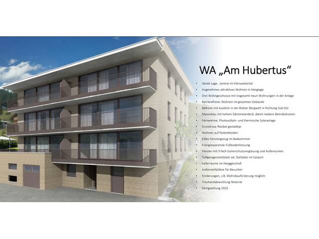 Immobilie in Mittelberg - NEUBAU -STUDIO- im Kleinwalsertal - Bild 2