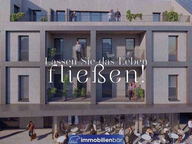 Immobilie in Grieskirchen - Trattnach.Quartier - Großzügige 2 Zimmer Wohnung mit XL Terrasse und Aussicht - Top 20 - Bild 0