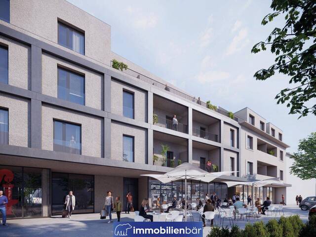 Immobilie in Grieskirchen - Trattnach.Quartier - Großzügige 2 Zimmer Wohnung mit XL Terrasse und Aussicht - Top 20 - Bild 1