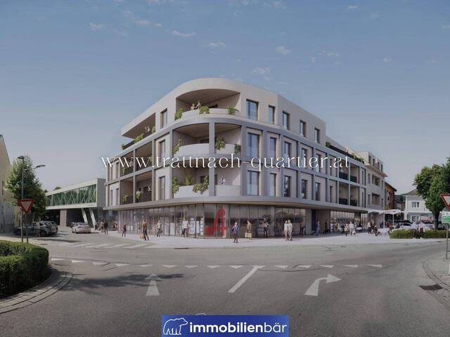 Immobilie in Grieskirchen - Trattnach.Quartier - Großzügige 2 Zimmer Wohnung mit XL Terrasse und Aussicht - Top 20 - Bild 2