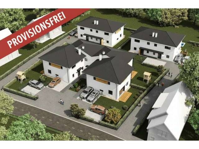 Immobilie in Langenzersdorf - Erstbezug! Doppelhaushälften in massiver Holzbauweise - Bild 0