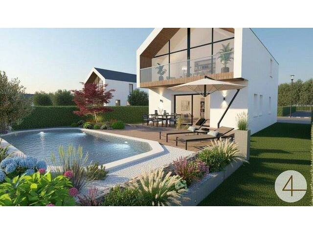 Immobilie in Hohenzell - Wohnen wie im Urlaub - Stilvolles Einfamilienhaus im modernen Chalet-Stil Individuell Planbar - Bild 0