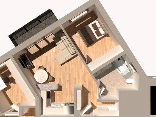 Immobilie in Wörgl - BRIX30 - Geräumige 2 Zimmer Wohnung mit Balkon - Bild 4