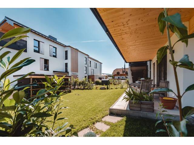 Immobilie in Thalgau - Massivholzbau Wohnen am Sagergut Thalgau Haus B Top 12 - Bild 2