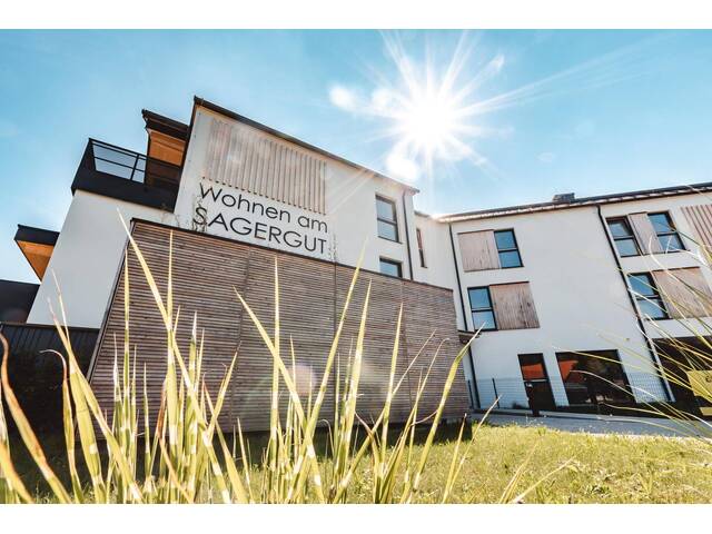 Immobilie in Thalgau - Massivholzbau Wohnen am Sagergut Thalgau Haus A Top 05 - Bild 0