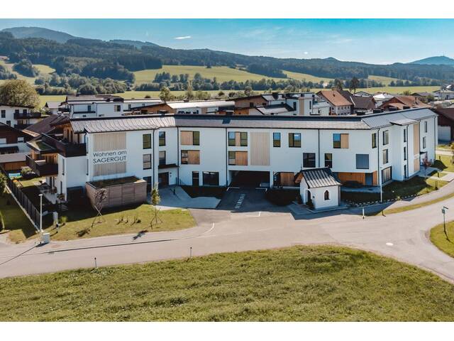 Immobilie in Thalgau - Massivholzbau Wohnen am Sagergut Thalgau Haus A Top 05 - Bild 1