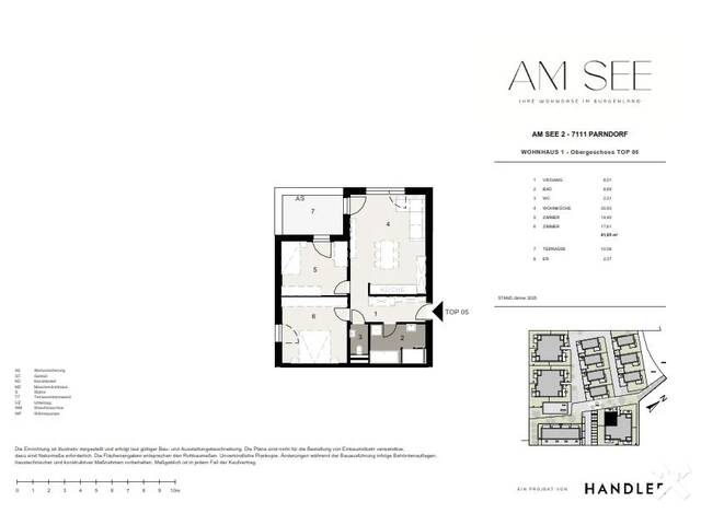 Immobilie in Parndorf - Komfortable 3-Zimmer-Wohnung mit Freifläche und viel Licht - jetzt mit PREISVORTEIL! - Bild 4