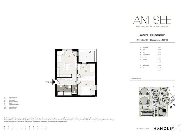 Immobilie in Parndorf - AKTION: Charmante 3-Zimmer-Wohnung mit 12 m² Terrasse - Bild 4