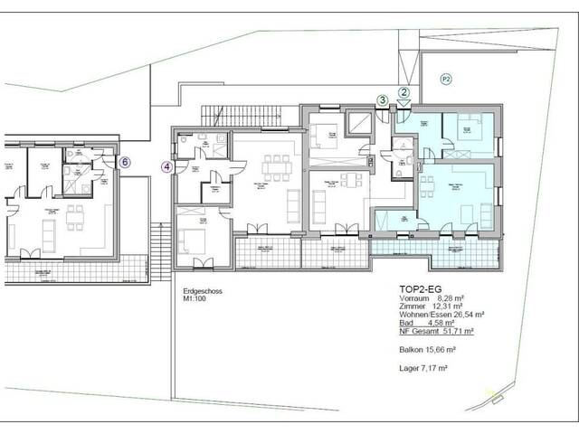 Immobilie in Voitsberg - 2-Zimmer-Wohnung mit großem Balkon - Design trifft Panorama - Bild 3