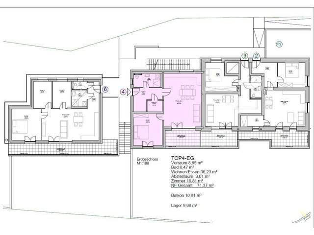 Immobilie in Voitsberg - Großzügige 2-Zimmer-Wohnung mit Balkon - Design trifft Panorama - Bild 3