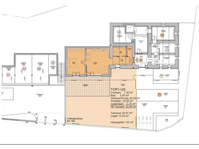 Immobilie in Voitsberg - Moderne 2-Zimmer-Gartenwohnung - Design trifft Panorama - Bild 3