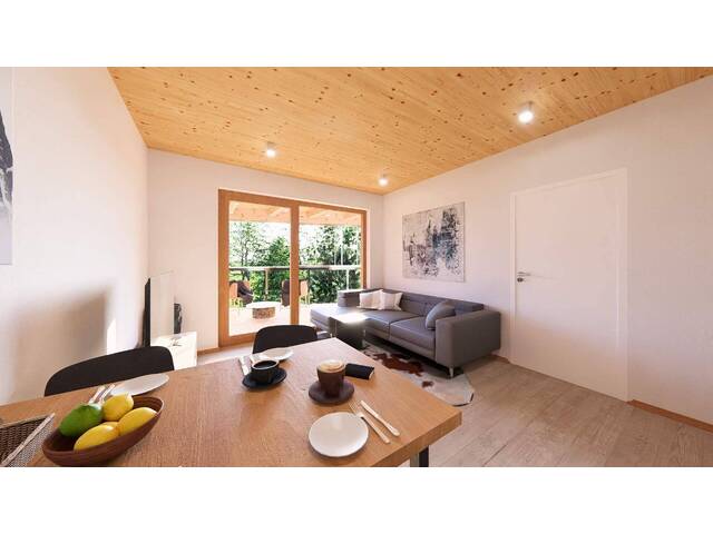 Immobilie in Walchen - Gesunde VOLLHOLZ Wohnung Lebensraum Waidach Piesendorf Top C05 - Bild 3