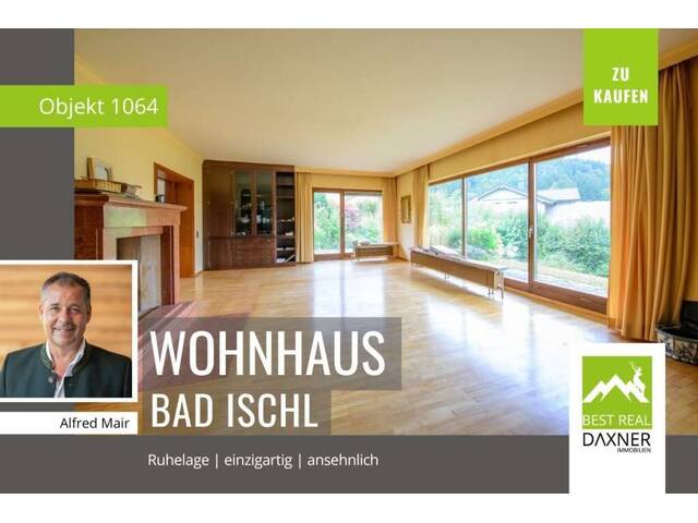 Immobilie in Bad Ischl - Herrschaftliche Liegenschaft mit großem Potenzial in absoluter Ruhelage - Bild 0