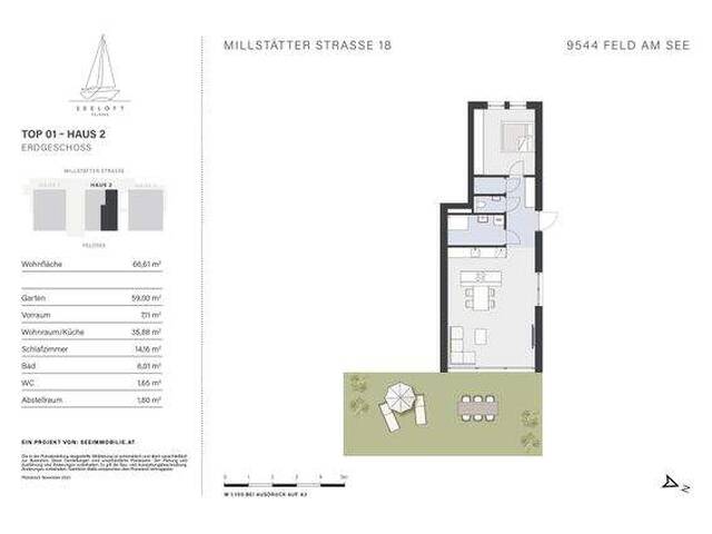 Immobilie in Feld am See - Lake Home - TOP 4 - Bild 3