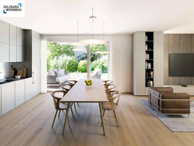 Immobilie in Hallein - Familienfreundlich wohnen - Geräumige 4 Zimmerwohnung mit Garten in Hallein - Bild 0