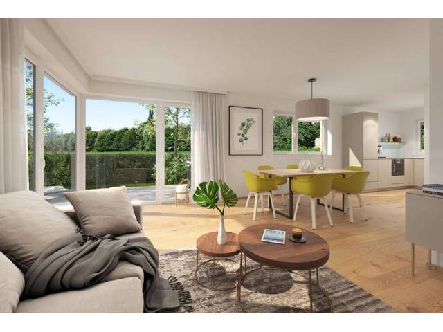 Immobilie in Lamprechtshausen - Erstbezug in Lamprechtshausen: Doppelhaushälfte mit 5 Zimmern, Garten und Terrasse - Bild 1