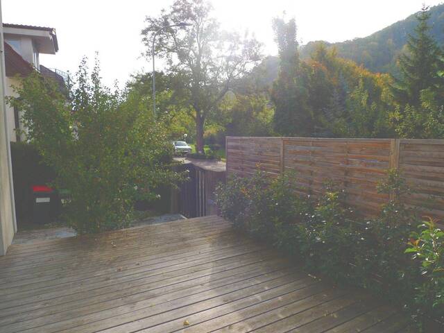 Immobilie in Höflein an der Donau - Höflein an der Donau - Doppelhaushälfte mit schönem Gemeinschaftsgarten! - Bild 1