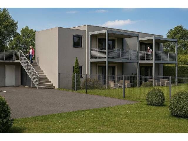 Immobilie in Auen - Das Leben genießen mit Blick auf den Wörthersee - 4 exklusive 2-Zimmerwohnungen mit Balkon oder Gartenanteil - Bild 2