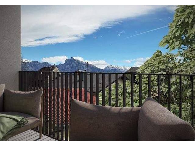 Immobilie in Altmünster - VERMITTELT - HOFSEITIG mit TRAUNSTEINBLICK & LEISTBAR - NEUBAU-WOHNUNG zentral in Altmünster - Bild 0