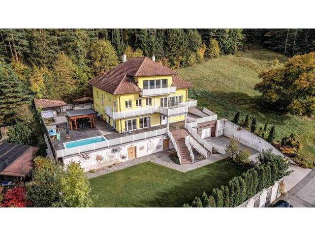 Immobilie in Schleinz - Exklusives Familienanwesen in absoluter Ruhelage - 473 m2 Wohnkomfort mit Pool, Wintergarten & großem Gartenparadies - Bild 1