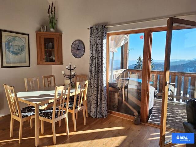Immobilie in Bad St. Leonhard im Lavanttal - Klippitztörl - Ferienhaus mit Panoramablick in Gehdistanz zur Piste, mitten im Wandergebiet - Bild 2